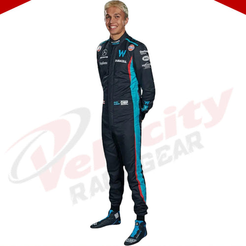 2023 Alex Albon Williams Racing F1 Race Suit - Velocity Racegear-2023 Alex Albon Williams Racing F1 Race Suit KIDS - Velocity Racegear-F1 Racing Suit