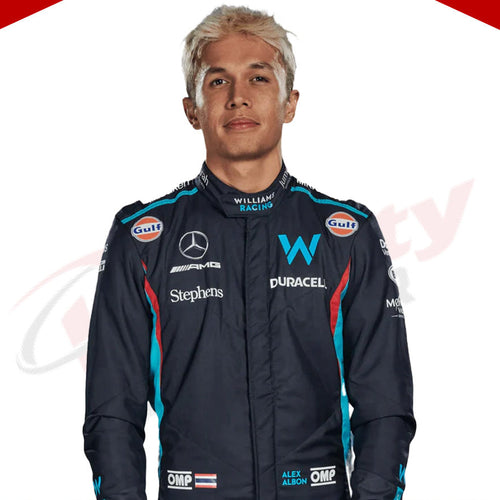 2023 Alex Albon Williams Racing F1 Race Suit - Velocity Racegear-2023 Alex Albon Williams Racing F1 Race Suit KIDS - Velocity Racegear-F1 Racing Suit