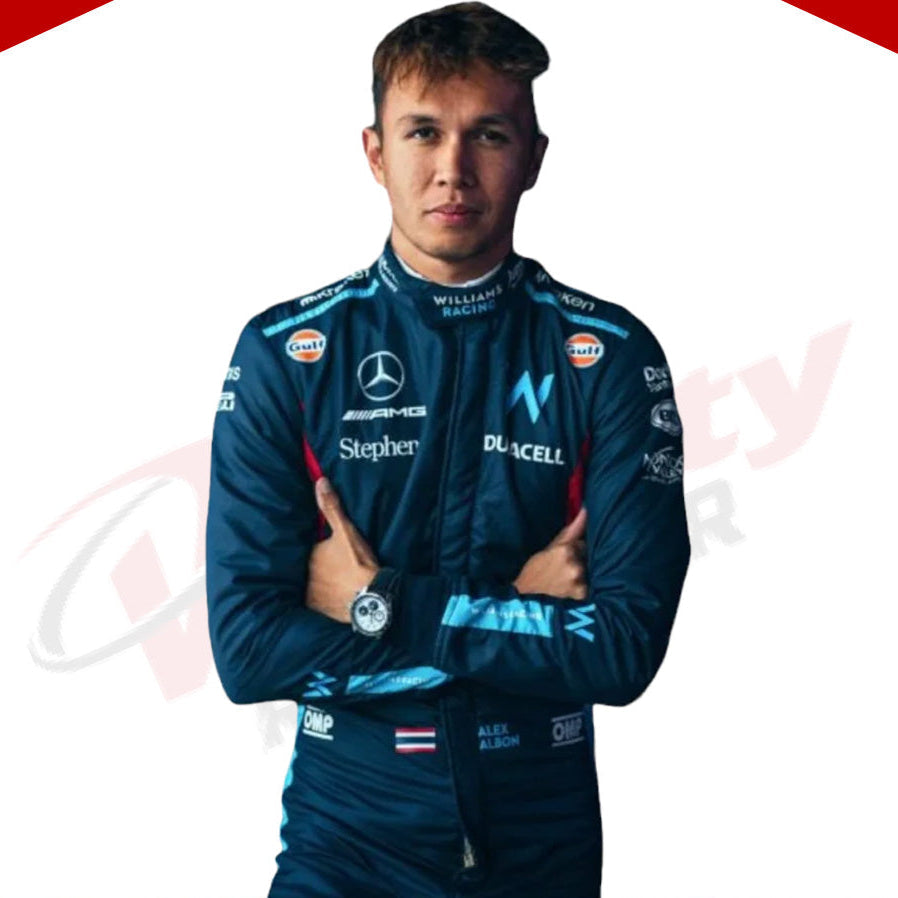 2023 Alex Albon Williams Racing F1 Race Suit - Velocity Racegear-2023 Alex Albon Williams Racing F1 Race Suit KIDS - Velocity Racegear-F1 Racing Suit