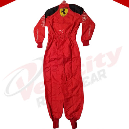 2023 Carlos Sainz Race Scuderia Ferrari F1 Race Suit - Velocity Racegear-2023 Carlos Sainz Race Scuderia Ferrari F1 Race Suit - Velocity Racegear-F1 Racing Suit