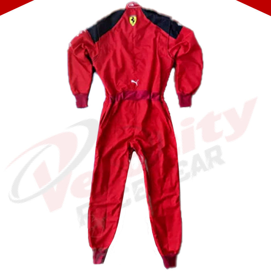 2023 Charles Leclerc Ferrari F1 Embroidered Racing Suit - Velocity Racegear-2023 Charles Leclerc Ferrari F1 Embroidered Racing Suit - Velocity Racegear-F1 Racing Suit