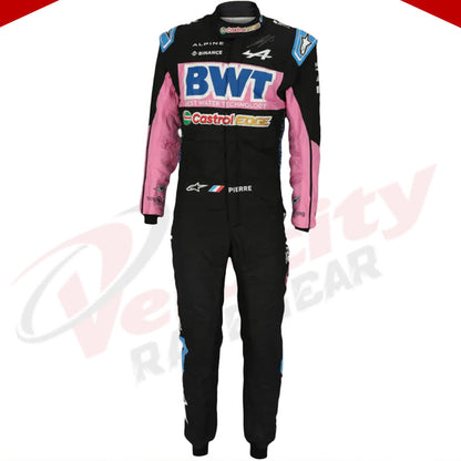 2023 Esteban Ocon BWT Alpine F1 Team Race Suit - Mexico GP - Velocity Racegear-2023 Esteban Ocon BWT Alpine F1 Team Race Suit - Mexico GP - Velocity Racegear-F1 Racing Suit