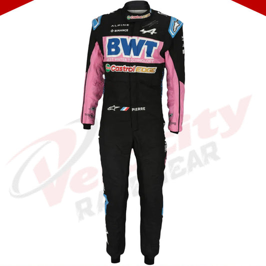 2023 Esteban Ocon BWT Alpine F1 Team Race Suit - Mexico GP - Velocity Racegear-2023 Esteban Ocon BWT Alpine F1 Team Race Suit - Mexico GP - Velocity Racegear-F1 Racing Suit