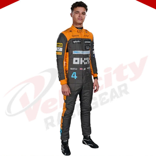 2023 Lando Norris Mclaren F1 Race Suit - Velocity Racegear-2023 Lando Norris Mclaren F1 Race Suit - Velocity Racegear-F1 Racing Suit