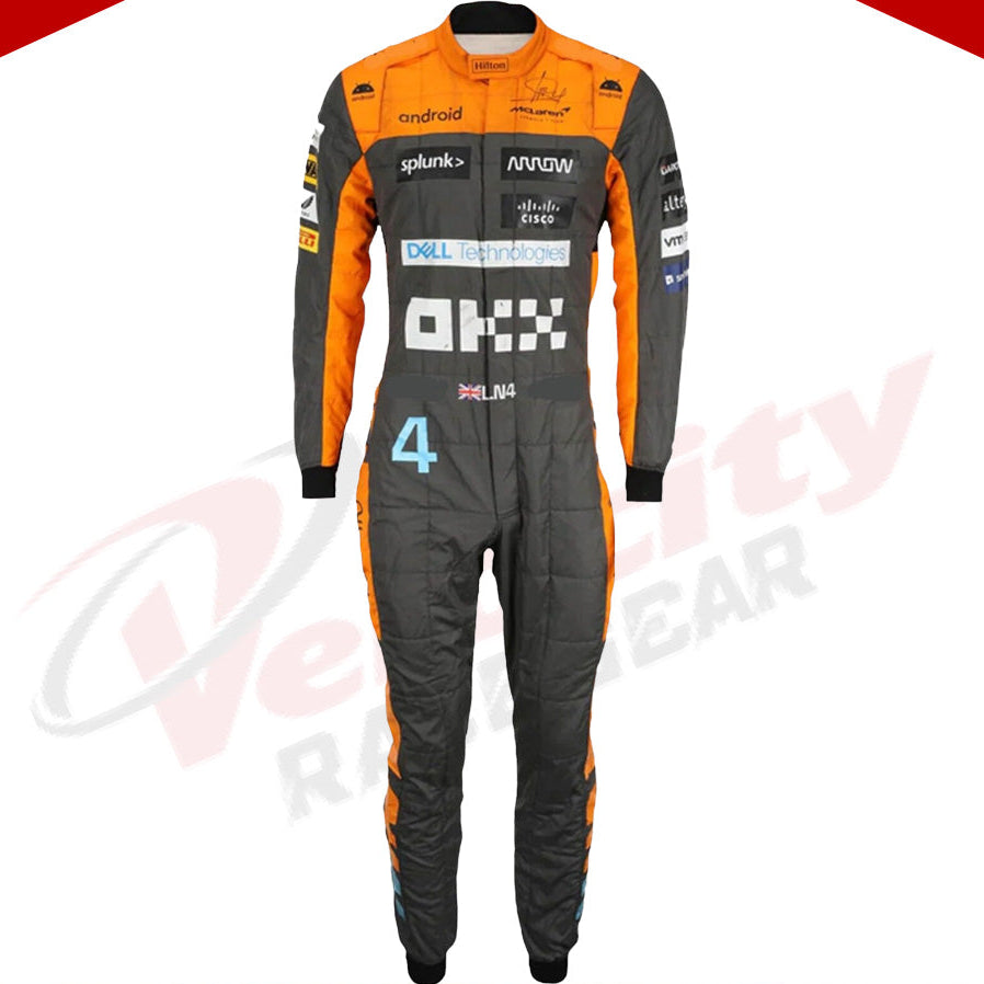 2023 Lando Norris Mclaren F1 Race Suit - Velocity Racegear-2023 Lando Norris Mclaren F1 Race Suit - Velocity Racegear-F1 Racing Suit