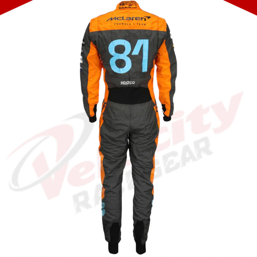 2023 New Oscar Piastri official Replica Race Suit Team McLaren F1 - Velocity Racegear-2023 New Oscar Piastri official Replica Race Suit Team McLaren F1 - Velocity Racegear-F1 Racing Suit
