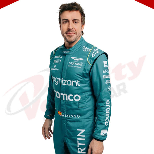 Fernando Alonso 2023 Aston Martin F1 Race Suit