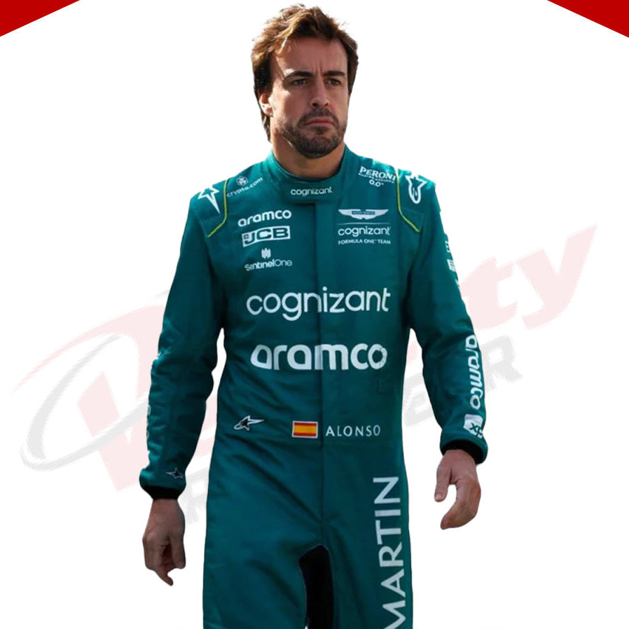 Fernando Alonso 2023 Aston Martin F1 Race Suit