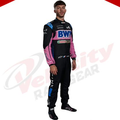 2023 Pierre Gasly BWT Alpine F1 Team Race Suit - Mexico GP - Velocity Racegear-2023 Pierre Gasly BWT Alpine F1 Team Race Suit - Mexico GP - Velocity Racegear-F1 Racing Suit