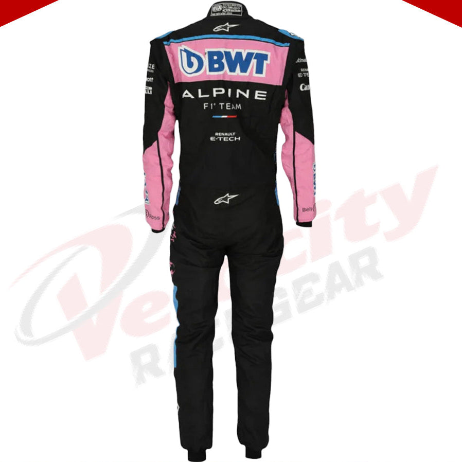 2023 Pierre Gasly BWT Alpine F1 Team Race Suit - Mexico GP - Velocity Racegear-2023 Pierre Gasly BWT Alpine F1 Team Race Suit - Mexico GP - Velocity Racegear-F1 Racing Suit