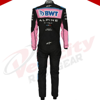 2023 Pierre Gasly BWT Alpine F1 Team Race Suit - Mexico GP - Velocity Racegear-2023 Pierre Gasly BWT Alpine F1 Team Race Suit - Mexico GP - Velocity Racegear-F1 Racing Suit