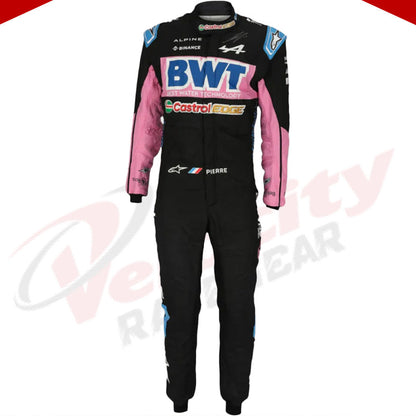 2023 Pierre Gasly BWT Alpine F1 Team Race Suit - Mexico GP - Velocity Racegear-2023 Pierre Gasly BWT Alpine F1 Team Race Suit - Mexico GP - Velocity Racegear-F1 Racing Suit
