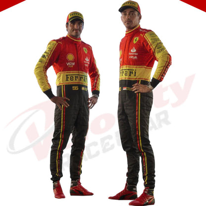 2023 Scuderia Ferrari F1 Race Suit  Monza GP Special Edition - Velocity Racegear-2023 Scuderia Ferrari F1 Race Suit KIDS Monza GP Special Edition - Velocity Racegear-F1 Racing Suit