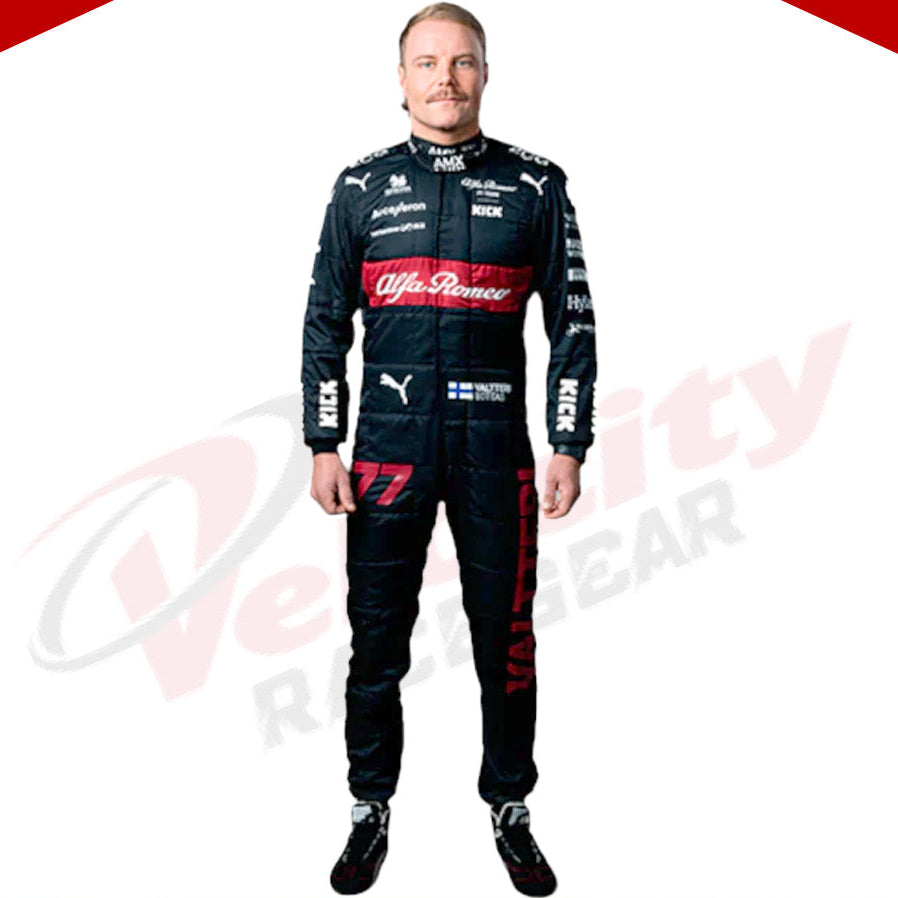 2023 Valtteri Bottas Alfa Romeo F1 Race Suit - Velocity Racegear-2023 Valtteri Bottas Alfa Romeo F1 Race Suit KIDS - Velocity Racegear-F1 Racing Suit
