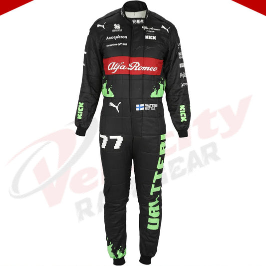 Valtteri Bottas 2023 Alfa Romeo F1 Team Stake Race Suit Belgian GP
