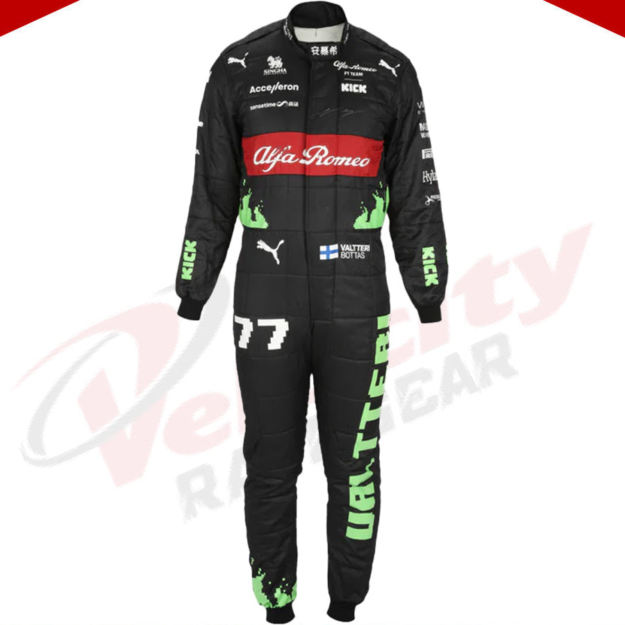 Valtteri Bottas 2023 Alfa Romeo F1 Team Stake Race Suit Belgian GP