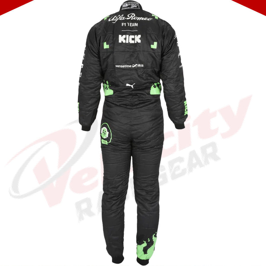 Valtteri Bottas 2023 Alfa Romeo F1 Team Stake Race Suit Belgian GP