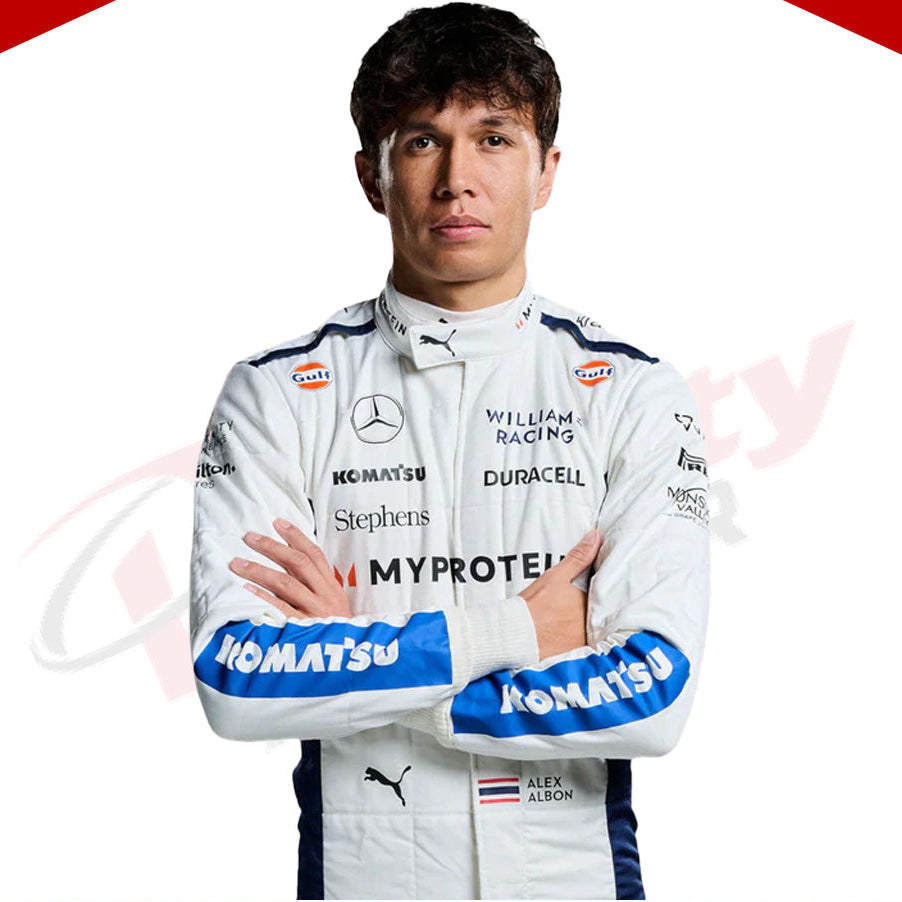 2024 Alex Albon Williams F1 Team Race Suit - Velocity Racegear-2024 Alex Albon Williams F1 Team Race Suit KIDS - Velocity Racegear-F1 Racing Suit