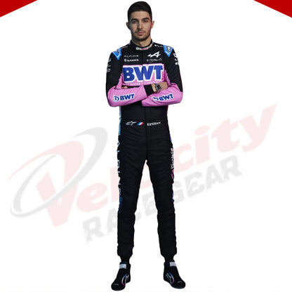 2024 BWT Pierre Gasly Alpine F1 Team Race Suit - Velocity Racegear-2024 BWT Pierre Gasly Alpine F1 Team Race Suit - Velocity Racegear-F1 Racing Suit