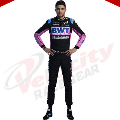 2024 BWT Pierre Gasly Alpine F1 Team Race Suit - Velocity Racegear-2024 BWT Pierre Gasly Alpine F1 Team Race Suit - Velocity Racegear-F1 Racing Suit