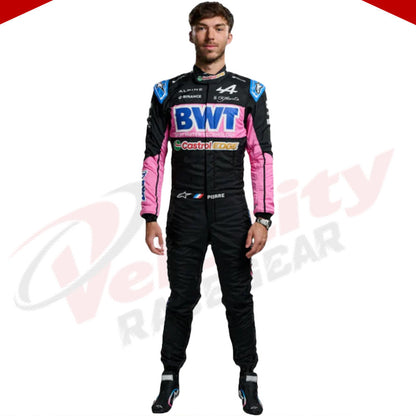 2024 BWT Pierre Gasly Alpine F1 Team Race Suit - Velocity Racegear-2024 BWT Pierre Gasly Alpine F1 Team Race Suit - Velocity Racegear-F1 Racing Suit