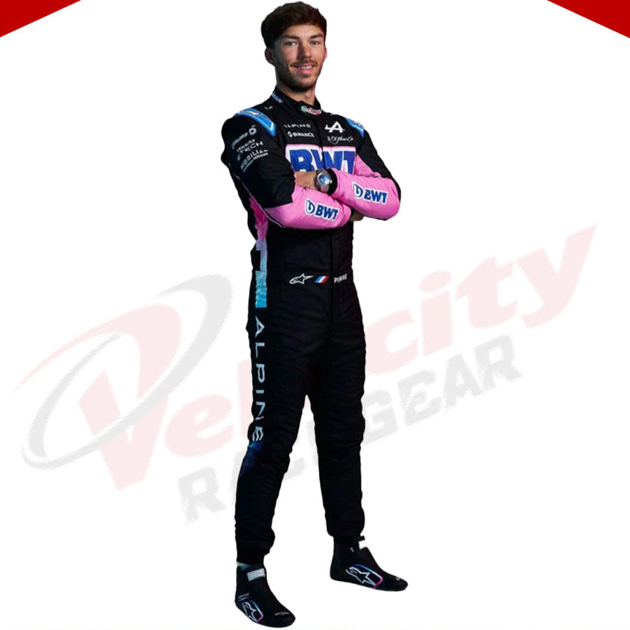 2024 BWT Pierre Gasly Alpine F1 Team Race Suit - Velocity Racegear-2024 BWT Pierre Gasly Alpine F1 Team Race Suit - Velocity Racegear-F1 Racing Suit