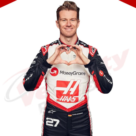 2024 Kevin Magnussen Haas F1 Team Race Suit - Velocity Racegear-2024 Kevin Magnussen Haas F1 Team Race Suit - Velocity Racegear-F1 Racing Suits