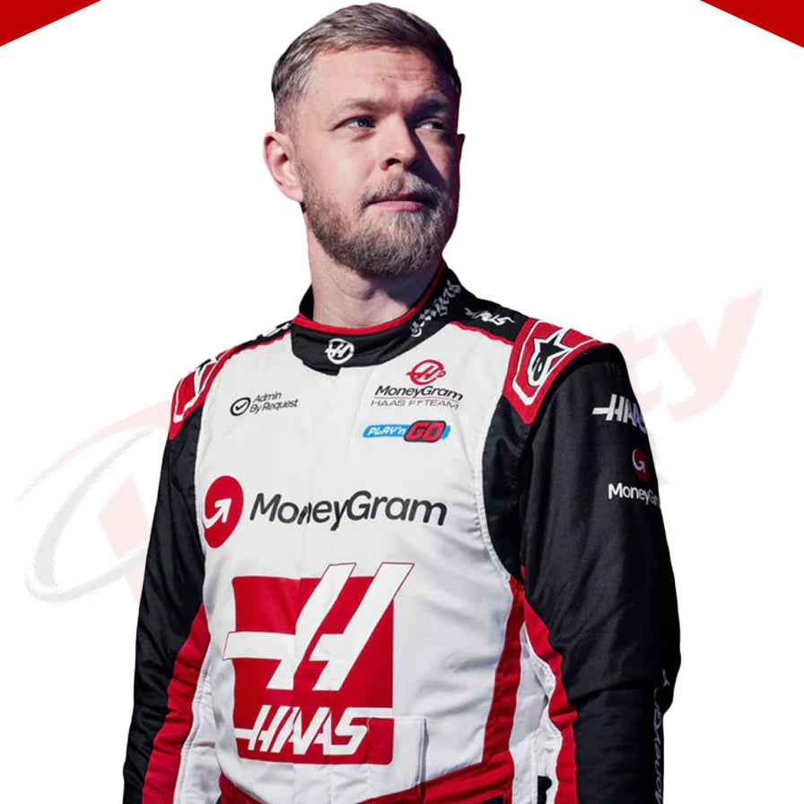 2024 Kevin Magnussen Haas F1 Team Race Suit - Velocity Racegear-2024 Kevin Magnussen Haas F1 Team Race Suit - Velocity Racegear-F1 Racing Suits