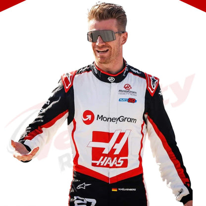2024 Kevin Magnussen Haas F1 Team Race Suit - Velocity Racegear-2024 Kevin Magnussen Haas F1 Team Race Suit - Velocity Racegear-F1 Racing Suits