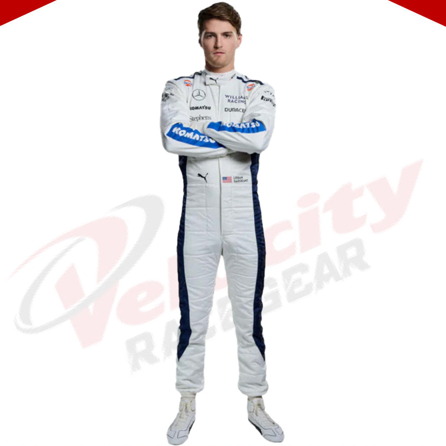 2024 Logan Sargeant Williams F1 Team Race Suit - Velocity Racegear-2024 Logan Sargeant Williams F1 Team Race Suit KIDS - Velocity Racegear-F1 Racing Suits