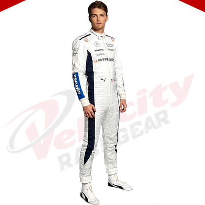 2024 Logan Sargeant Williams F1 Team Race Suit - Velocity Racegear-2024 Logan Sargeant Williams F1 Team Race Suit KIDS - Velocity Racegear-F1 Racing Suits