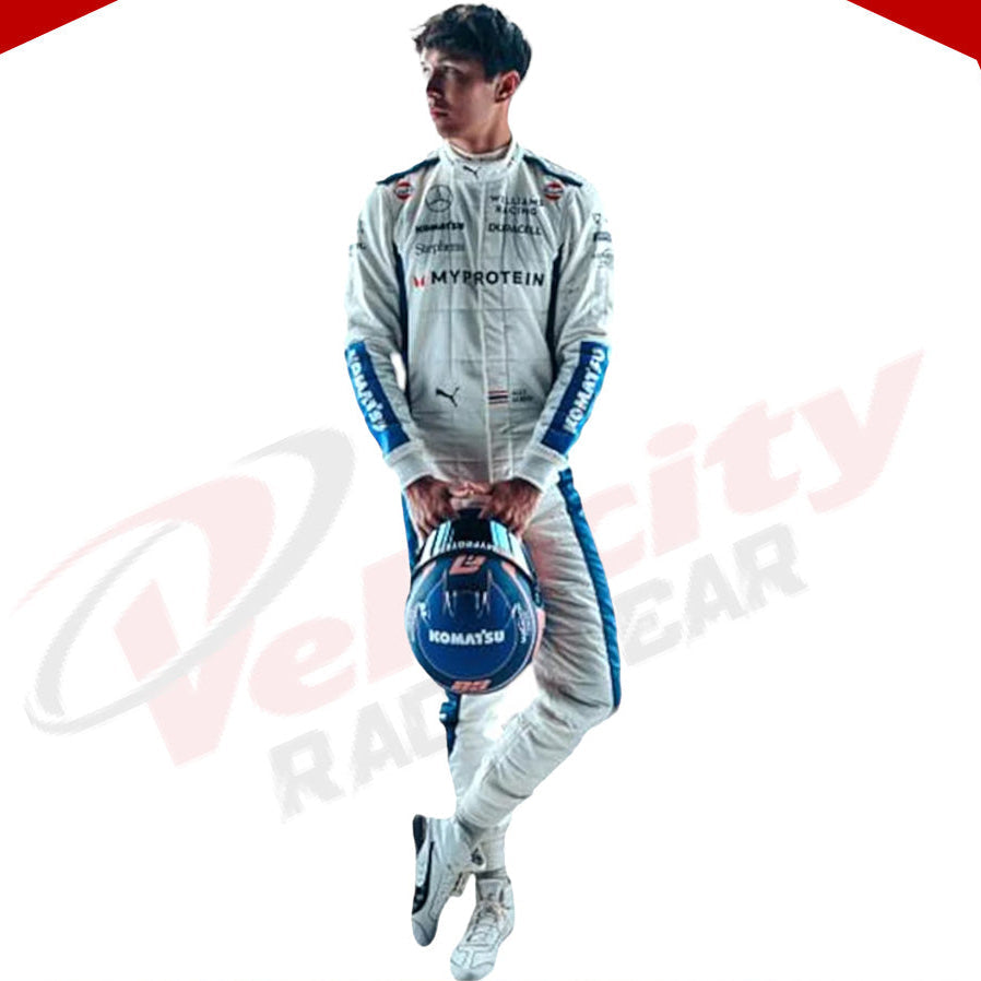 2024 New Alexander Albon Williams F1 Race Suit - Velocity Racegear-2024 New Alexander Albon Williams F1 Race Suit - Velocity Racegear-F1 Racing Suit