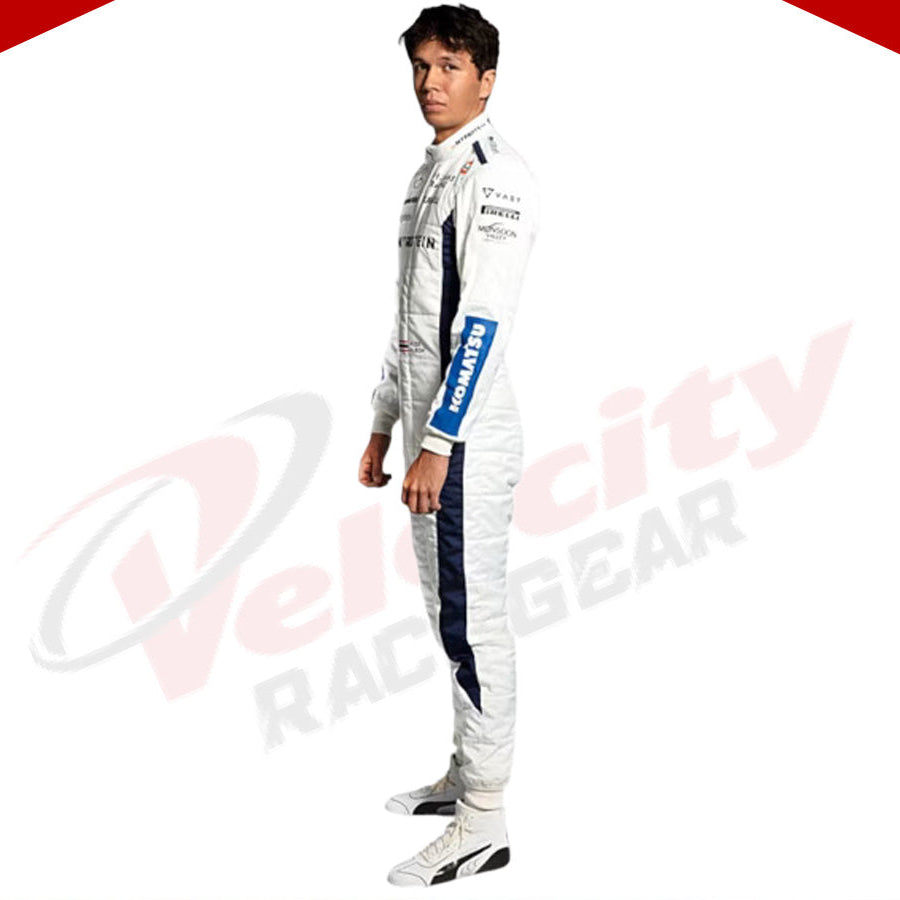 2024 New Alexander Albon Williams F1 Race Suit - Velocity Racegear-2024 New Alexander Albon Williams F1 Race Suit - Velocity Racegear-F1 Racing Suit