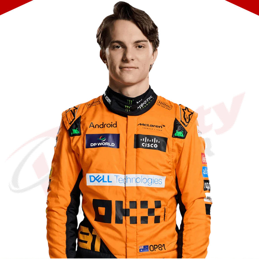 2024 New McLaren Oscar Piastri F1 Team Race Suit - Velocity Racegear-2024 New McLaren Oscar Piastri F1 Team Race Suit KIDS - Velocity Racegear-F1 Racing Suit
