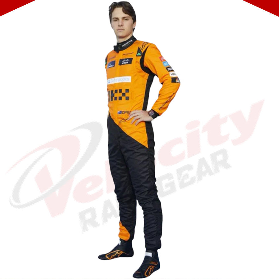 2024 New McLaren Oscar Piastri F1 Team Race Suit - Velocity Racegear-2024 New McLaren Oscar Piastri F1 Team Race Suit KIDS - Velocity Racegear-F1 Racing Suit