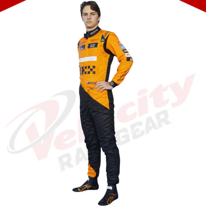 2024 New McLaren Oscar Piastri F1 Team Race Suit - Velocity Racegear-2024 New McLaren Oscar Piastri F1 Team Race Suit KIDS - Velocity Racegear-F1 Racing Suit