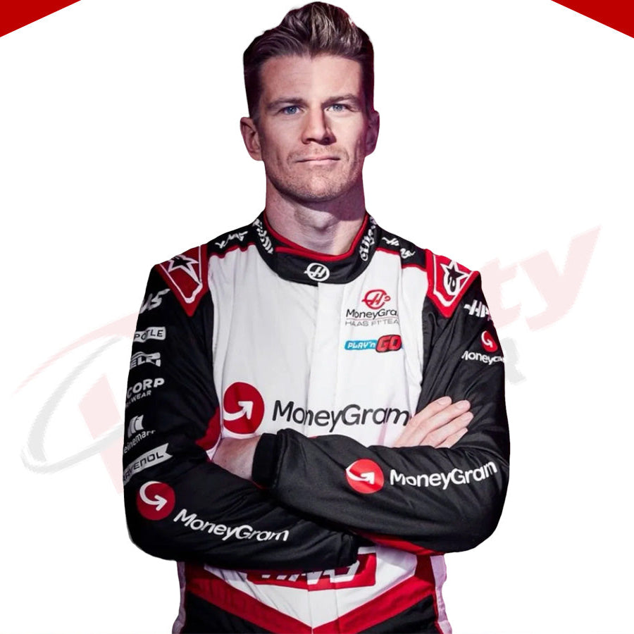 Nico Hülkenberg 2024 Haas F1 Team Race Suit