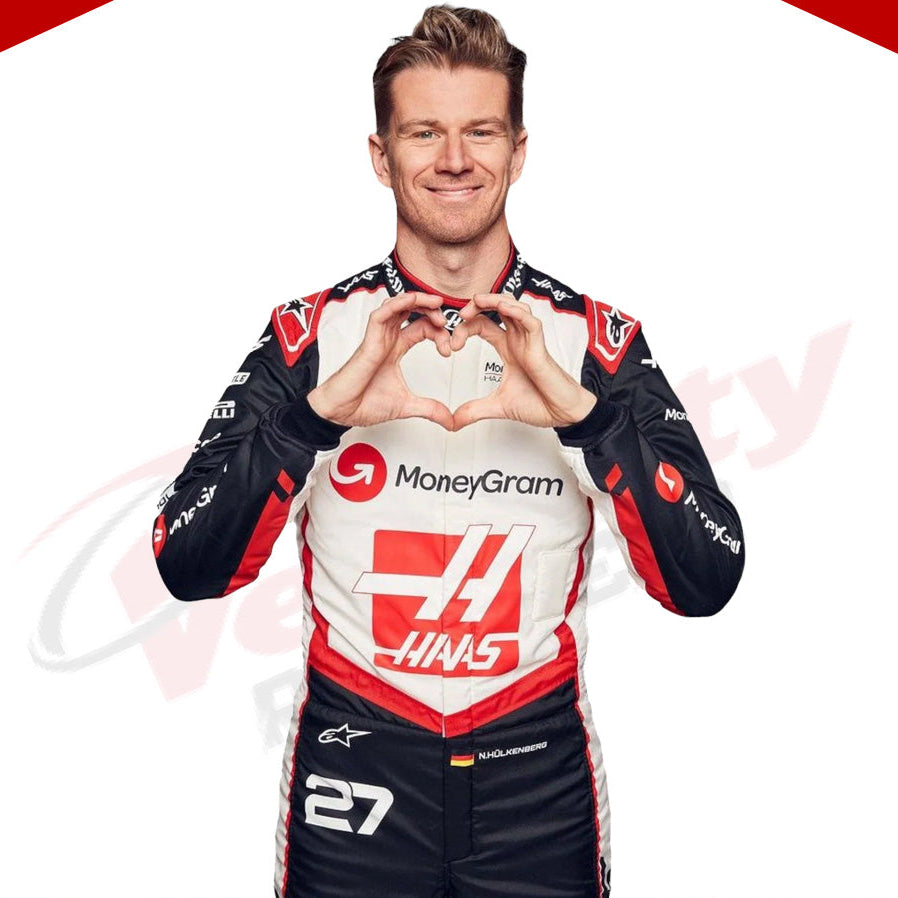 Nico Hülkenberg 2024 Haas F1 Team Race Suit