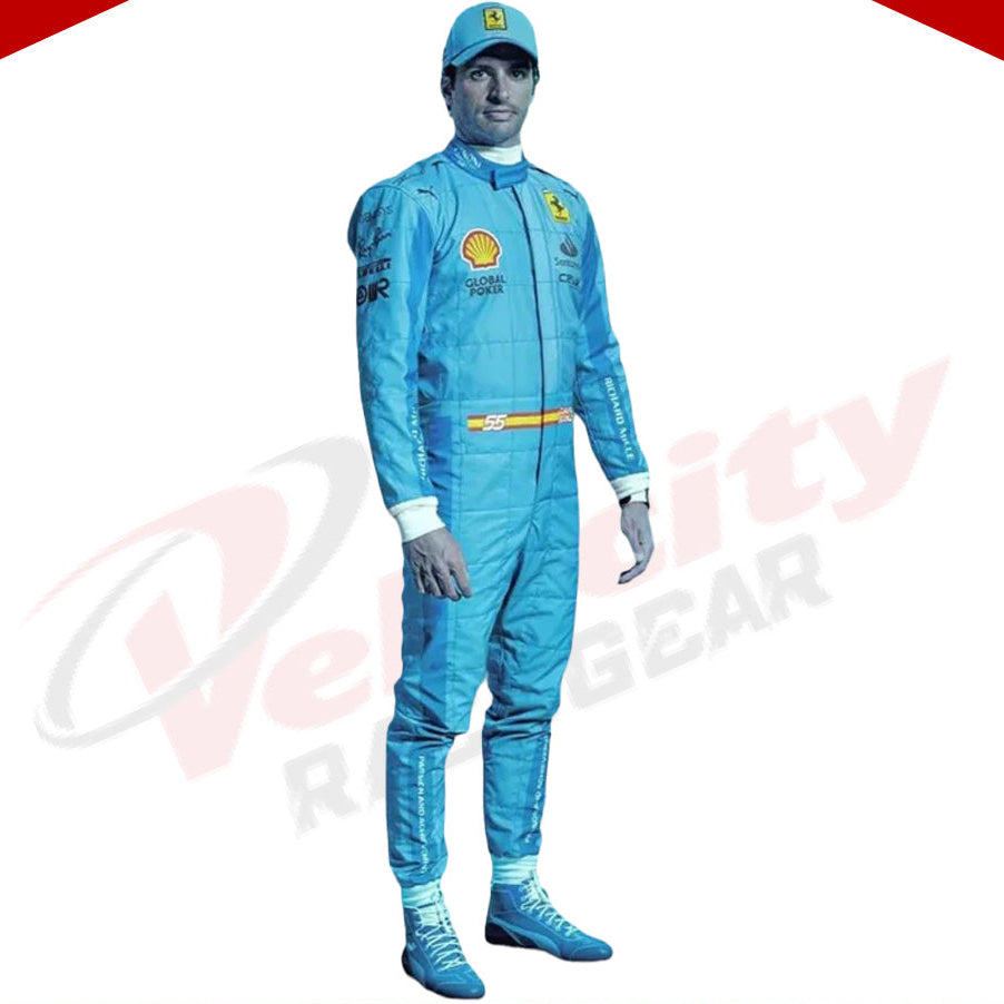 2024 Scuderia Ferrari F1 Miami Grand Prix Race Suit KIDS - Velocity Racegear-2024 Scuderia Ferrari F1 Miami Grand Prix Race Suit KIDS - Velocity Racegear-F1 Racing Suits