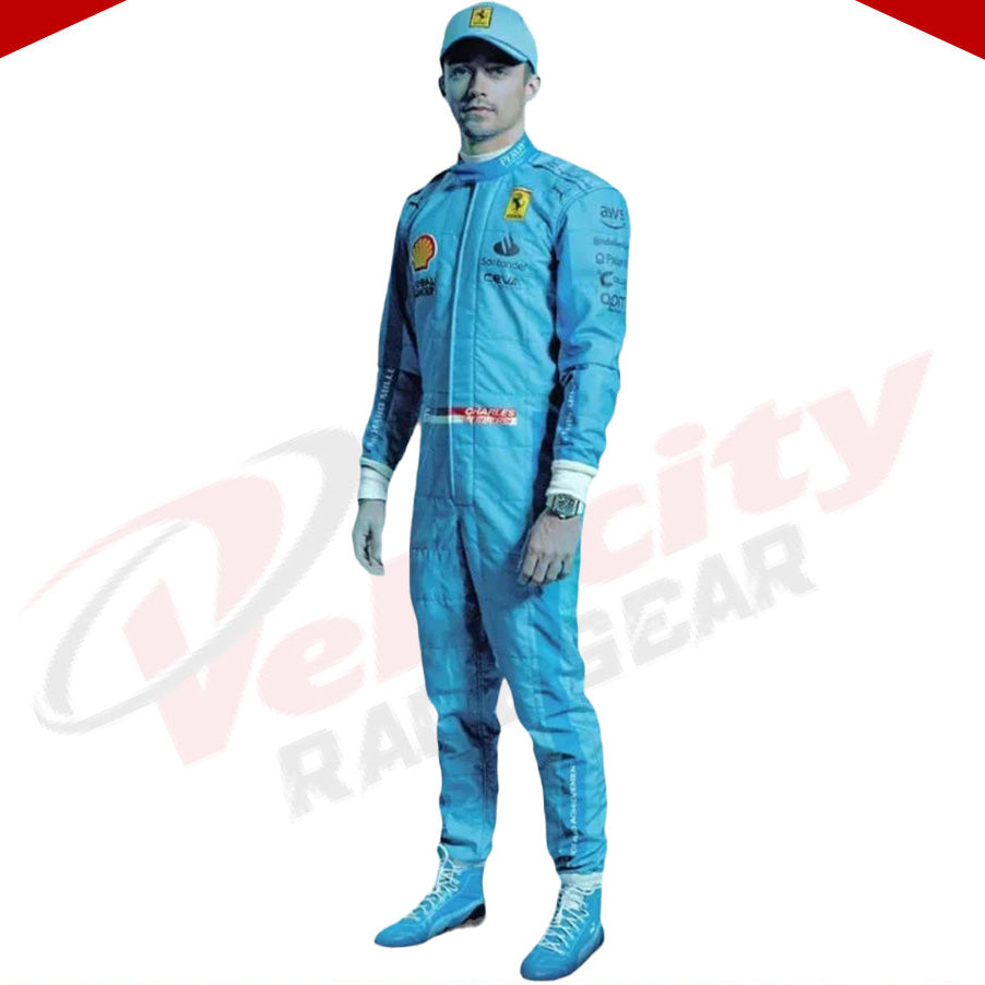 2024 Scuderia Ferrari F1 Miami Grand Prix Race Suit KIDS - Velocity Racegear-2024 Scuderia Ferrari F1 Miami Grand Prix Race Suit KIDS - Velocity Racegear-F1 Racing Suits