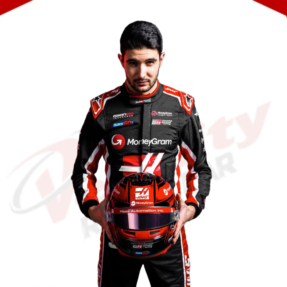 2025 Esteban Ocon MoneyGram Haas F1 Racing Suit - Velocity Racegear-2024 Kevin Magnussen Haas F1 Team Race Suit KIDS - Velocity Racegear-F1 Racing Suit