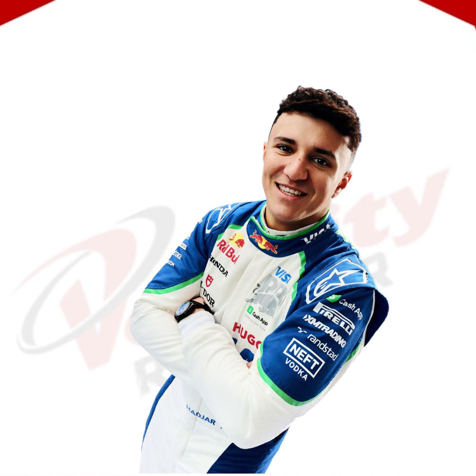 2025 Isack Hadjarv Visa Cash App RB F1 Racing Suit - Velocity Racegear-null