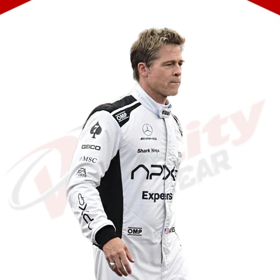 Brad Pitt 2025 Formula 1 Movie APX Race Suit