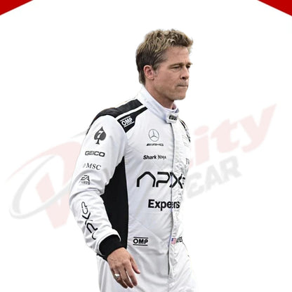 Brad Pitt 2025 Formula 1 Movie APX Race Suit