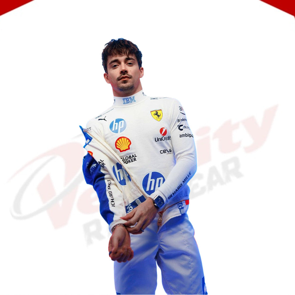 Charles Leclerc 2025 Miami GP Scuderia Ferrari F1 Replica Race Suit