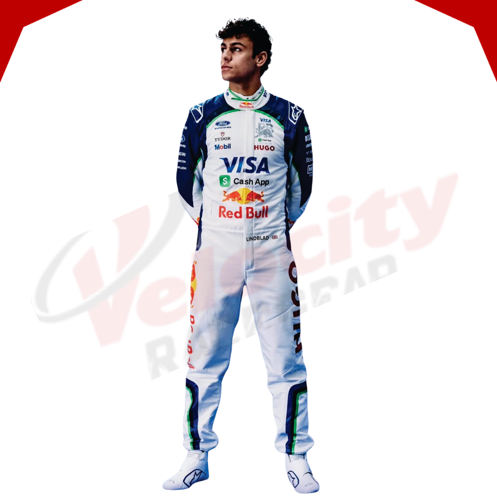Arvid Lindblad 2026 Visa Cash App F1 Racing Suit