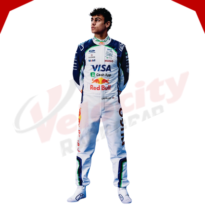 Arvid Lindblad 2026 Visa Cash App F1 Racing Suit