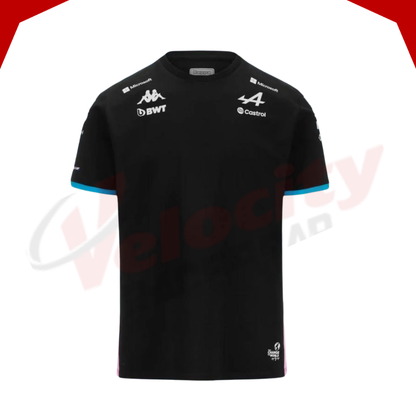 Alpine F1 Team 2024 Official Team Black T-Shirt