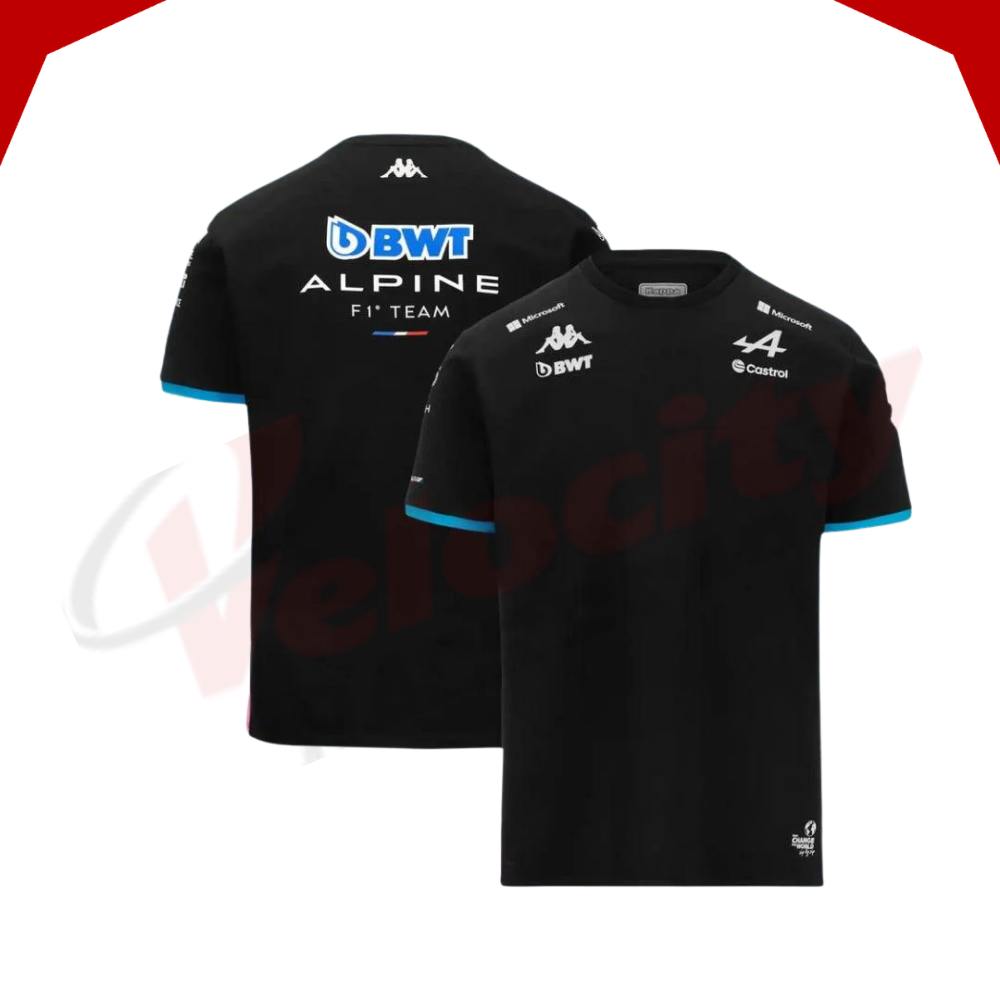 Alpine F1 Team 2024 Official Team Black T-Shirt