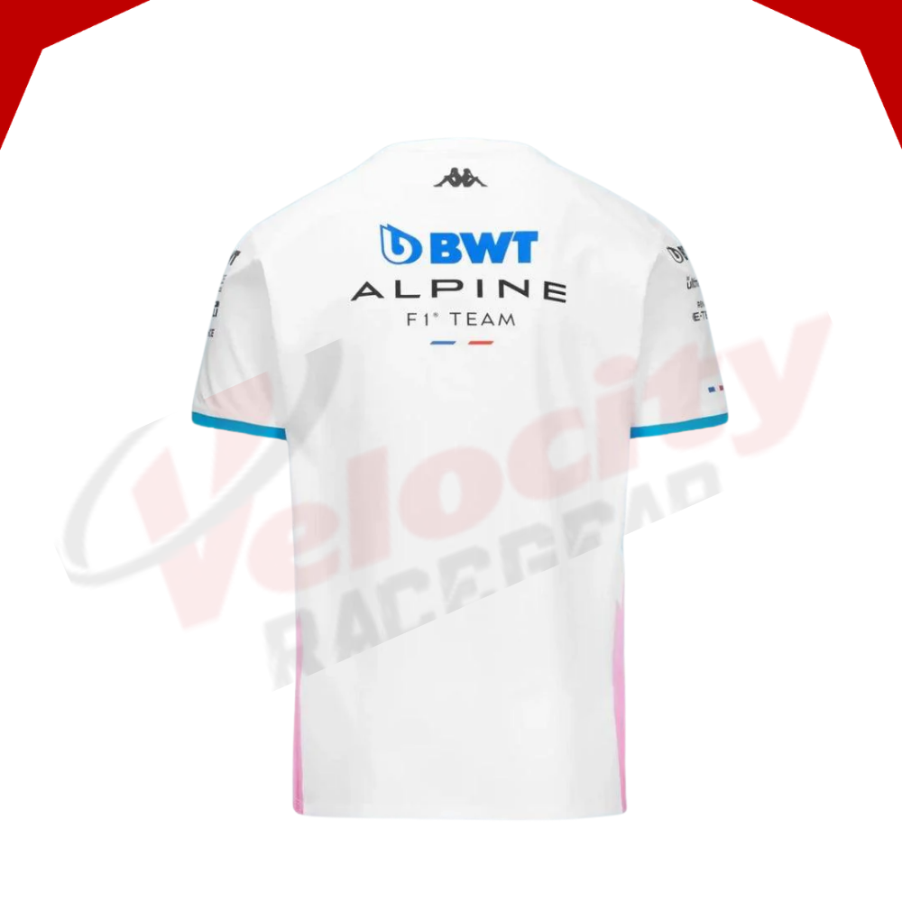 Alpine F1 Team 2024 Official Team White T-Shirt